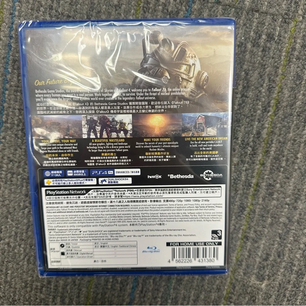 BRAND NEW PLAYSTATION 4 - Fallout 76: Wastelanders